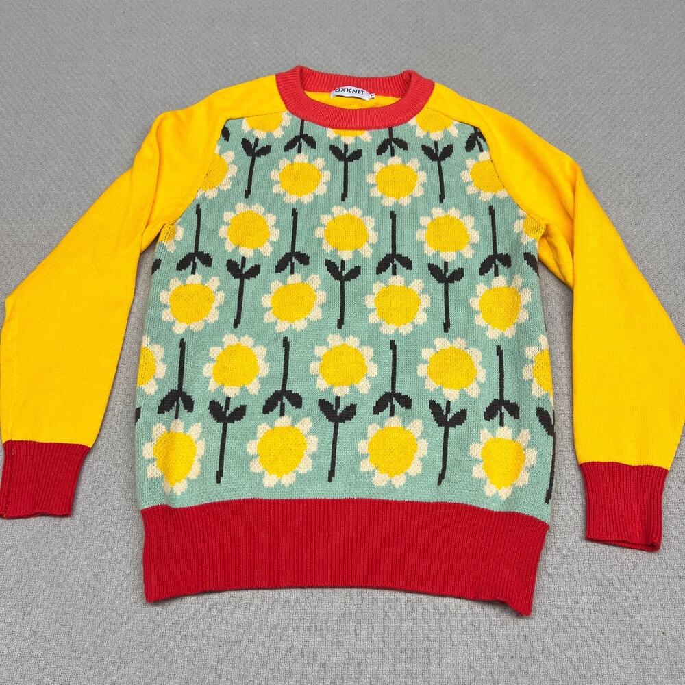 Sunflower Pattern Women's Sweater
